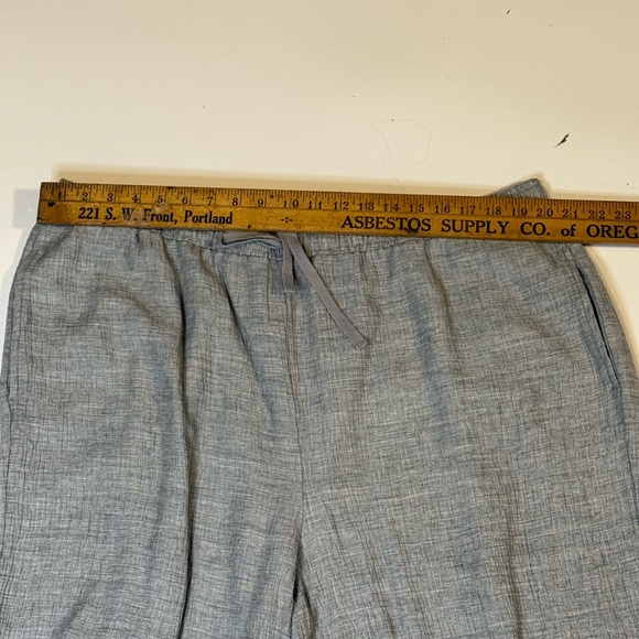 Max Studio Light Gray Relaxed Pants 24” inseam - Picture 4 of 7